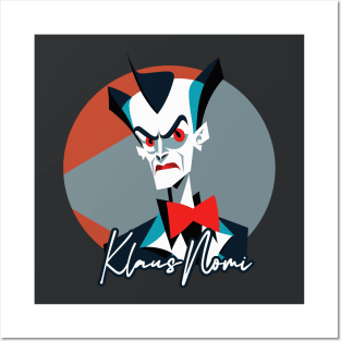 Klaus Nomi / Retro Fan Art Design Posters and Art